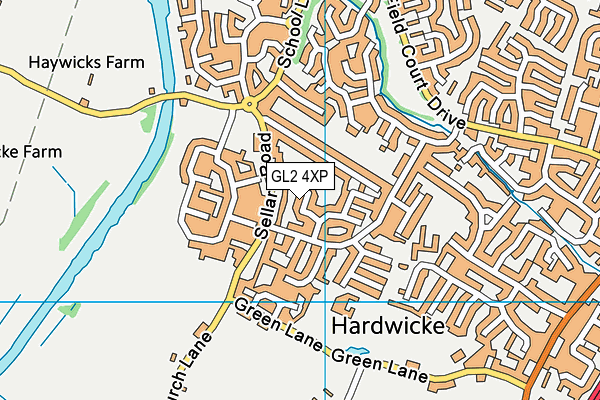Map of GLOUCESTER PROPERTY DEVELOPMENT LIMITED at district scale