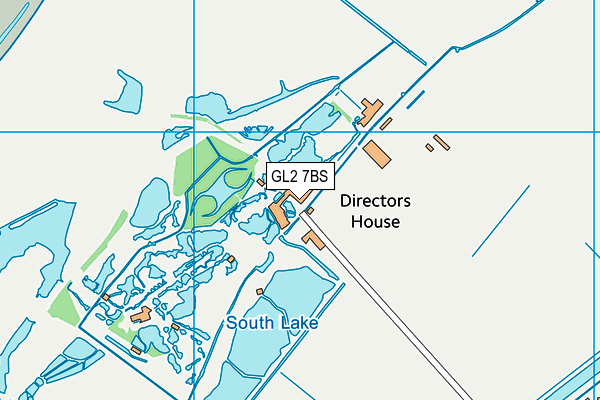 GL2 7BS map - OS VectorMap District (Ordnance Survey)