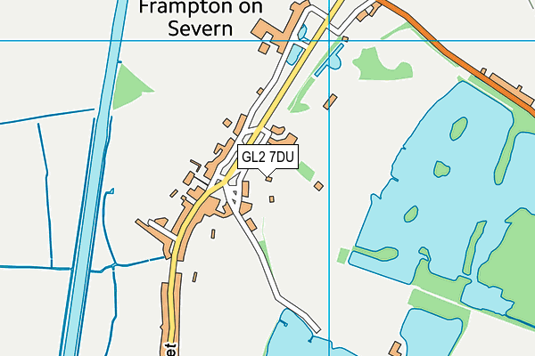 GL2 7DU map - OS VectorMap District (Ordnance Survey)
