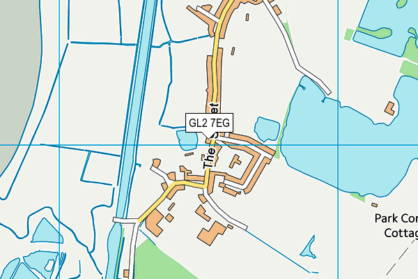 GL2 7EG map - OS VectorMap District (Ordnance Survey)