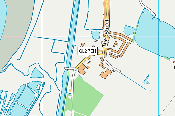 GL2 7EH map - OS VectorMap District (Ordnance Survey)