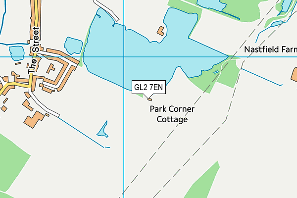 GL2 7EN map - OS VectorMap District (Ordnance Survey)