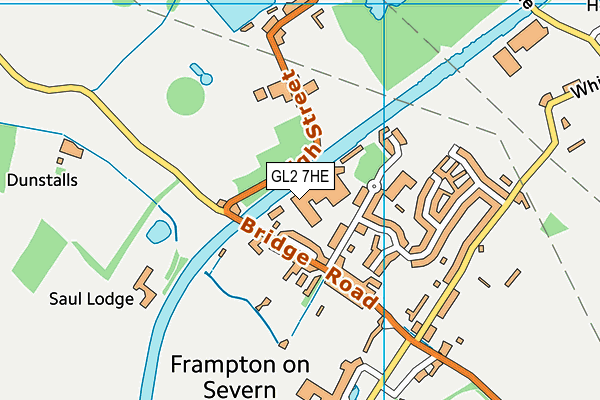 GL2 7HE map - OS VectorMap District (Ordnance Survey)