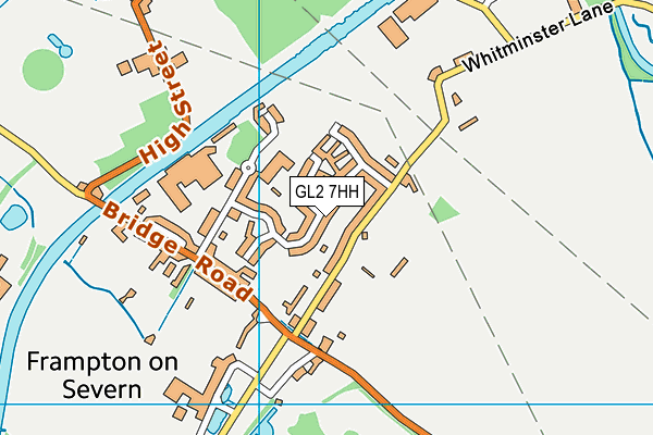 GL2 7HH map - OS VectorMap District (Ordnance Survey)