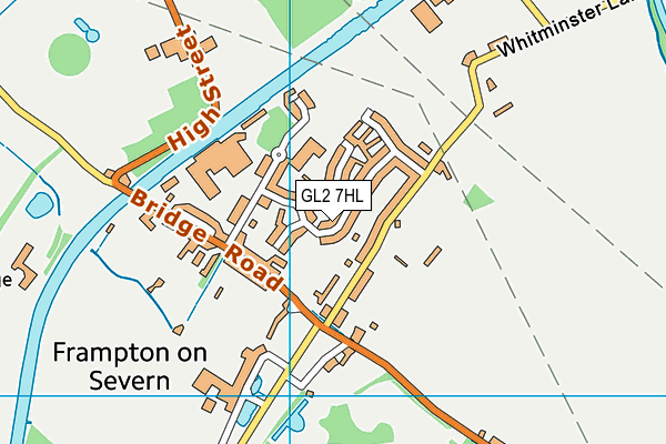 GL2 7HL map - OS VectorMap District (Ordnance Survey)