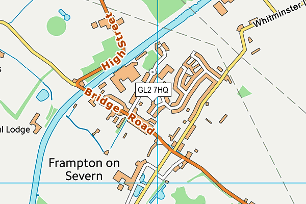 GL2 7HQ map - OS VectorMap District (Ordnance Survey)