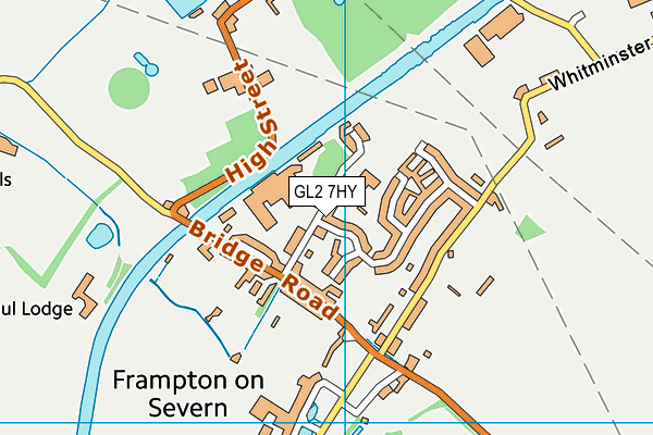 GL2 7HY map - OS VectorMap District (Ordnance Survey)