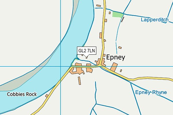 GL2 7LN map - OS VectorMap District (Ordnance Survey)