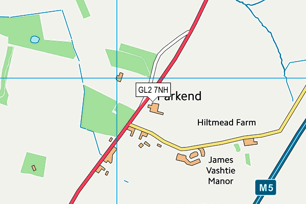 GL2 7NH map - OS VectorMap District (Ordnance Survey)