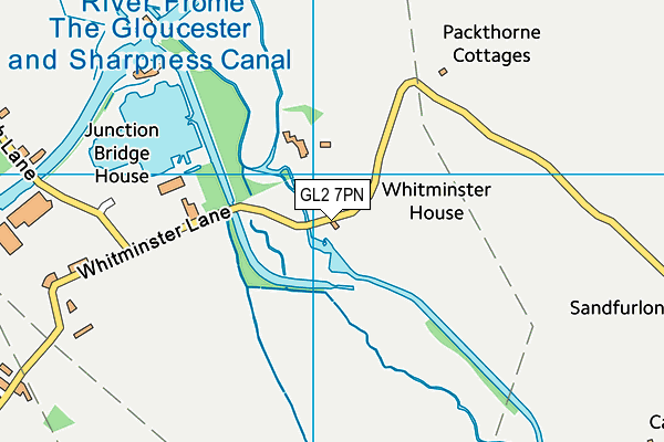 GL2 7PN map - OS VectorMap District (Ordnance Survey)