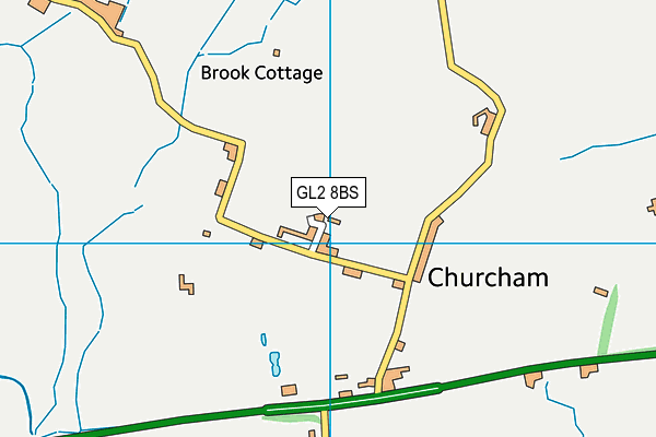 GL2 8BS map - OS VectorMap District (Ordnance Survey)