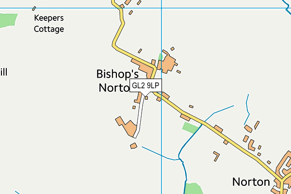 GL2 9LP map - OS VectorMap District (Ordnance Survey)