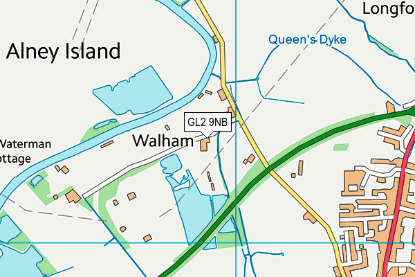 GL2 9NB map - OS VectorMap District (Ordnance Survey)