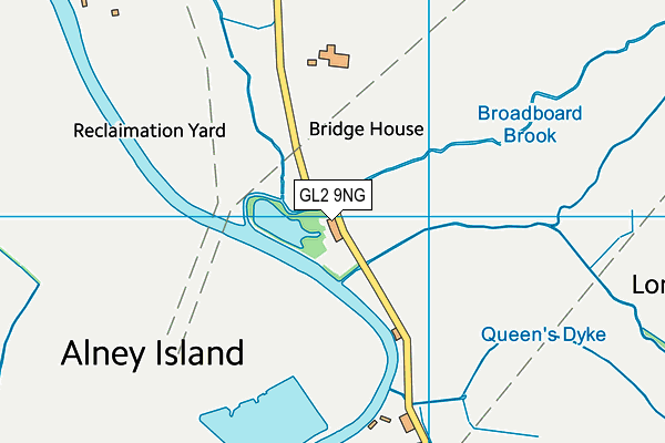 GL2 9NG map - OS VectorMap District (Ordnance Survey)