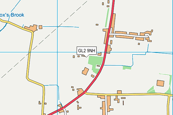 GL2 9NH map - OS VectorMap District (Ordnance Survey)
