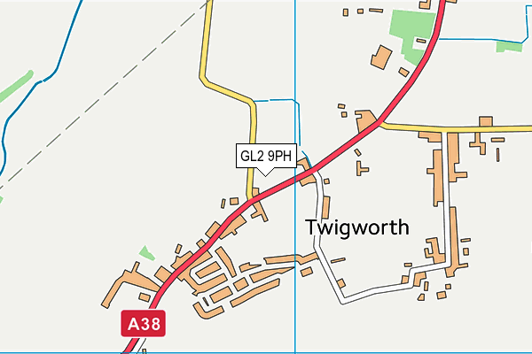 GL2 9PH map - OS VectorMap District (Ordnance Survey)