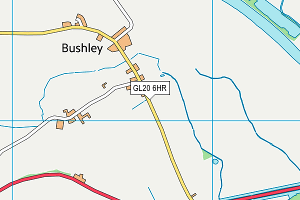 GL20 6HR map - OS VectorMap District (Ordnance Survey)