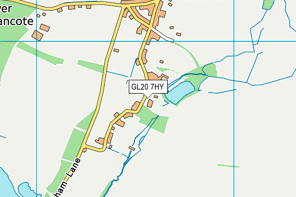 GL20 7HY map - OS VectorMap District (Ordnance Survey)