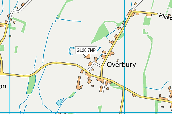 GL20 7NP map - OS VectorMap District (Ordnance Survey)