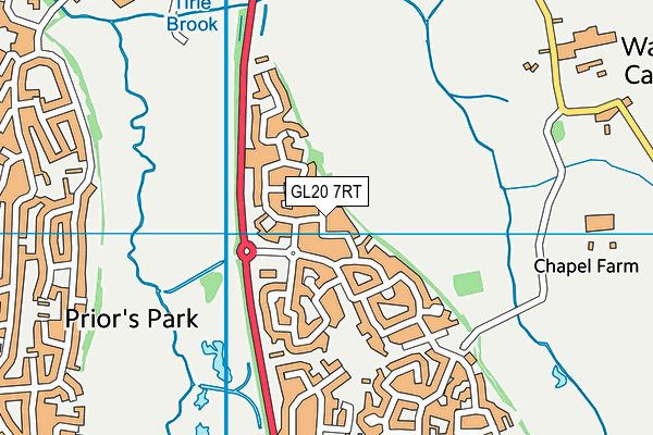 Map of FLUFFY FEET LTD at district scale