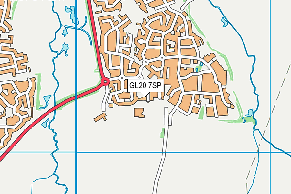 GL20 7SP map - OS VectorMap District (Ordnance Survey)
