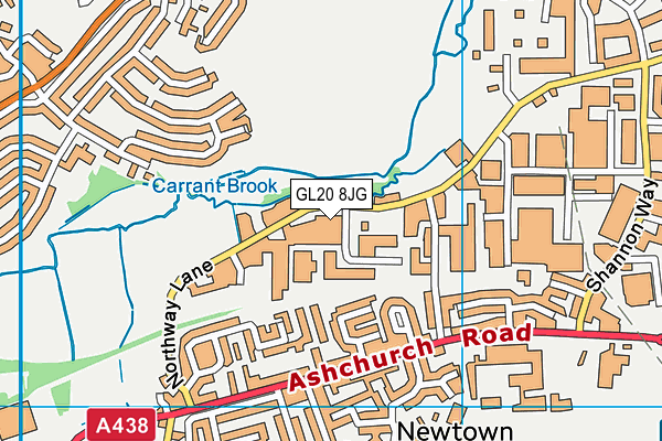 Map of BOATFACE LEISURE LIMITED at district scale