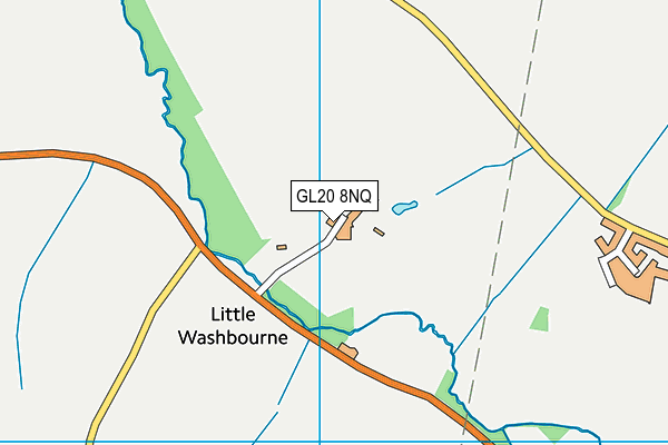 GL20 8NQ map - OS VectorMap District (Ordnance Survey)