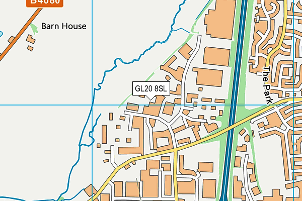 GL20 8SL map - OS VectorMap District (Ordnance Survey)