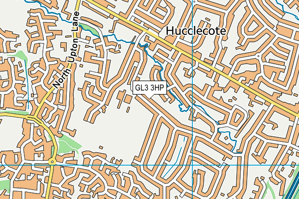 GL3 3HP map - OS VectorMap District (Ordnance Survey)