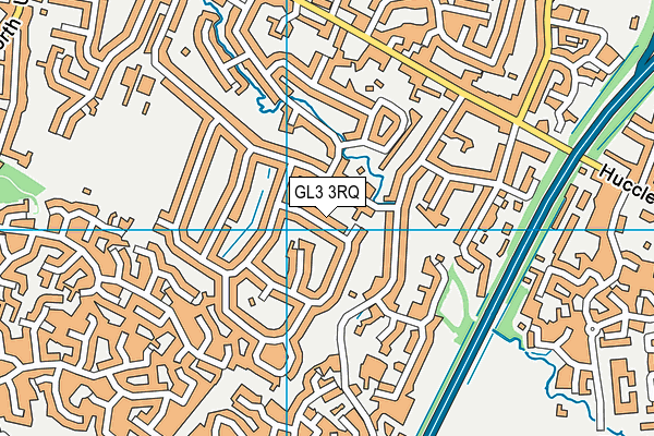 GL3 3RQ map - OS VectorMap District (Ordnance Survey)