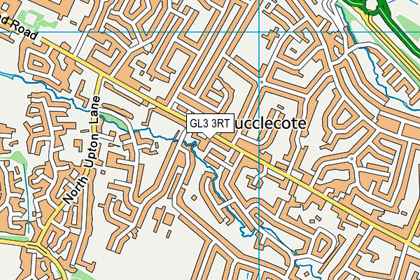 GL3 3RT map - OS VectorMap District (Ordnance Survey)