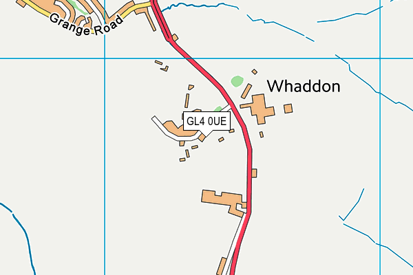 GL4 0UE map - OS VectorMap District (Ordnance Survey)