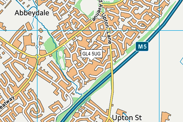 Map of ANDERS PROPERTIES LIMITED at district scale