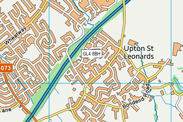 Map of ASH GROVE BUILDING LTD at district scale