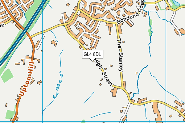 Map of BUILDTECH (GLOS) LTD at district scale