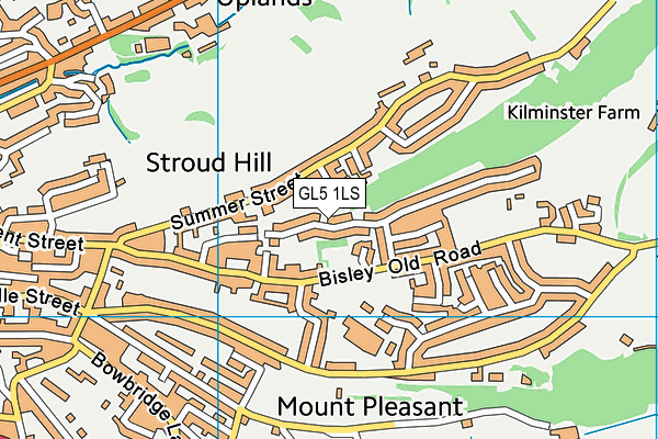 Map of OLD CHAPEL HOUSE LIMITED at district scale