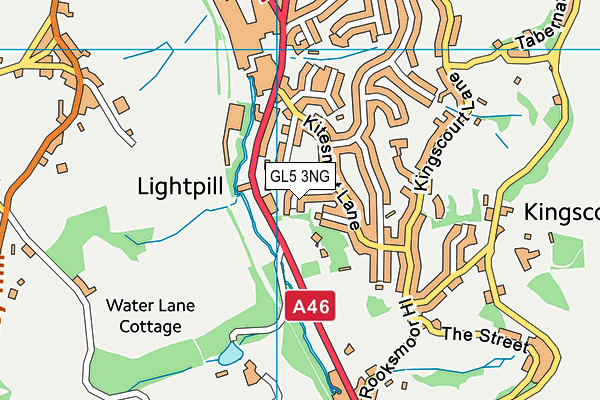 GL5 3NG map - OS VectorMap District (Ordnance Survey)