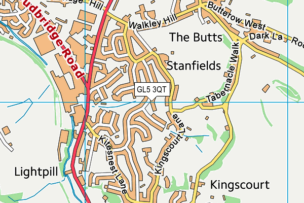 Map of RWK ACCOUNTING SERVICES LTD at district scale