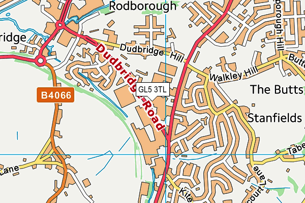 GL5 3TL map - OS VectorMap District (Ordnance Survey)