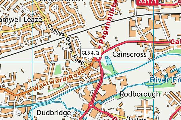 Map of STROUD 6288 LIMITED at district scale