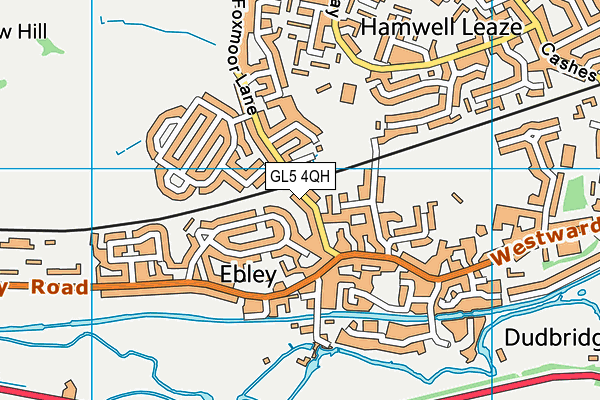 GL5 4QH map - OS VectorMap District (Ordnance Survey)
