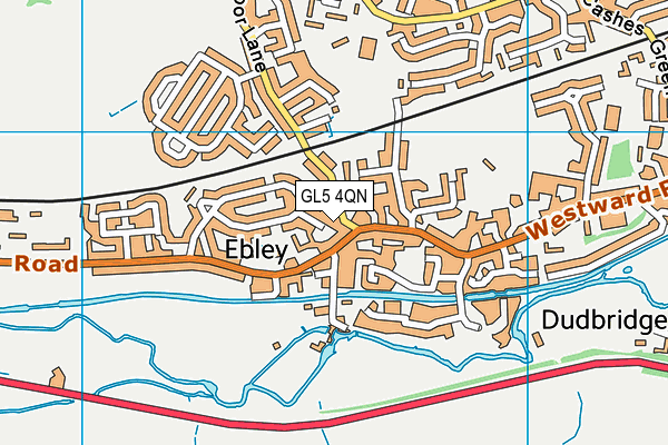 GL5 4QN map - OS VectorMap District (Ordnance Survey)