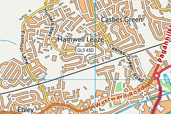 Map of COTSWOLD WAY SCAFFOLDING LIMITED at district scale