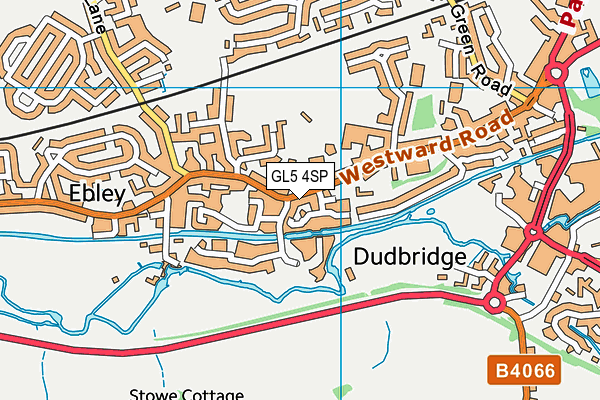 GL5 4SP map - OS VectorMap District (Ordnance Survey)