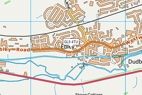 GL5 4TU map - OS VectorMap District (Ordnance Survey)