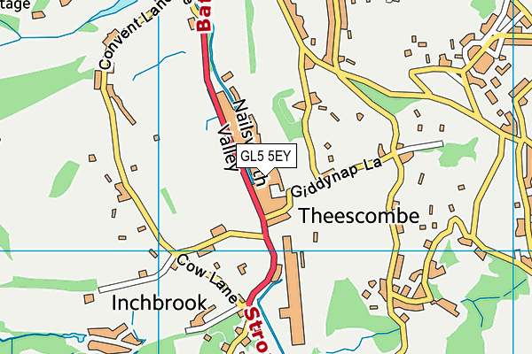 Map of NAILSWORTH MOT CENTRE LIMITED at district scale