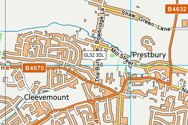 Map of ARCHSTONE AMBROSDEN LIMITED at district scale