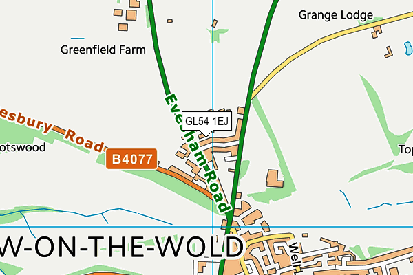 Map of COTSWOLD MEADOWS LIMITED at district scale