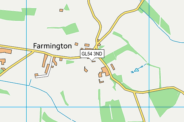 GL54 3ND map - OS VectorMap District (Ordnance Survey)