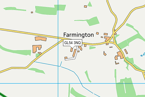 GL54 3NQ map - OS VectorMap District (Ordnance Survey)